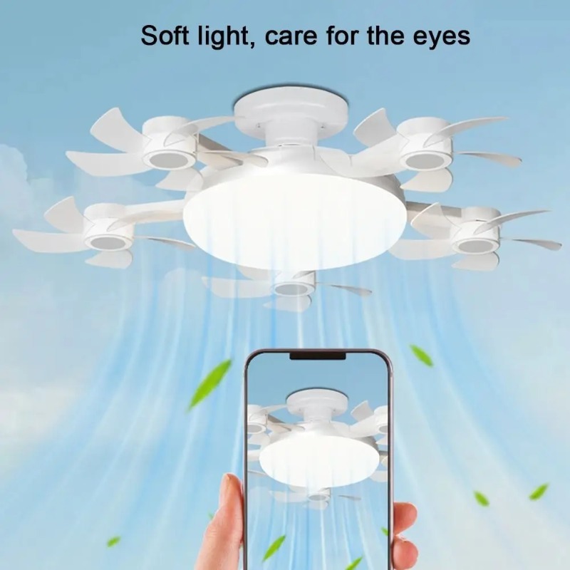 Drone Beacon Light - مروحة سقف إبداعية بإضاءة LED بتصميم