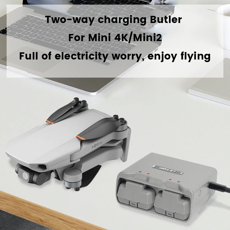 Drone Power Bank - شاحن ثنائي الاتجاه لبطارية طائرة DJI