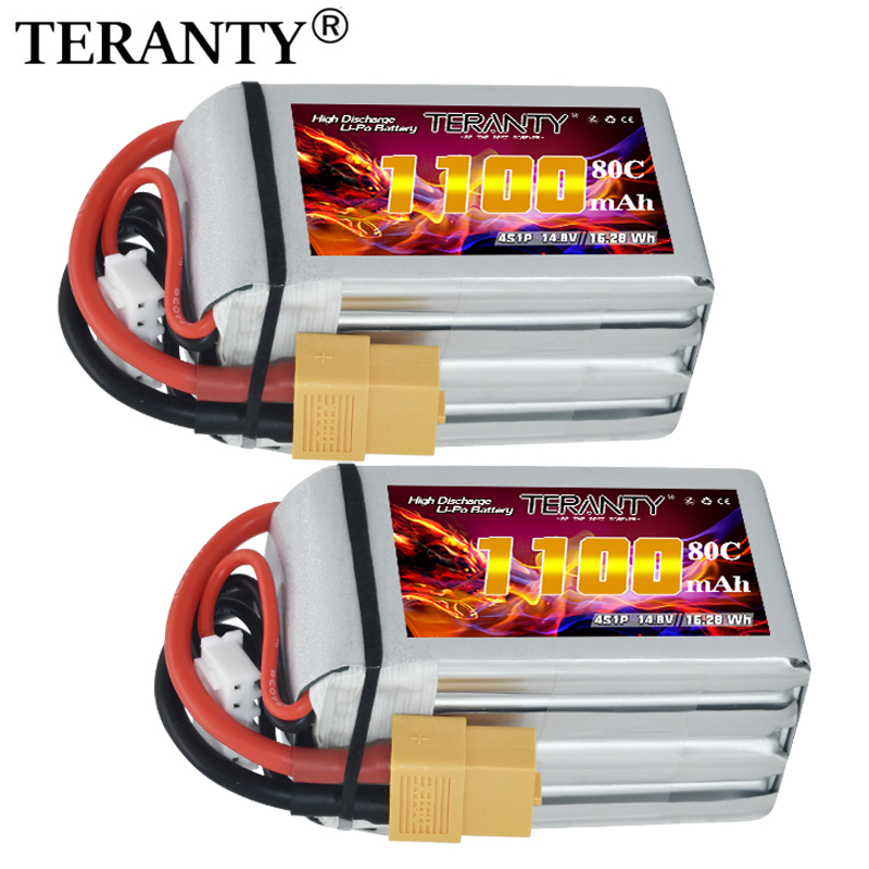 Drone Power Bank - بطارية ليثيوم بوليمر TERANTY 4S 1100mAh
