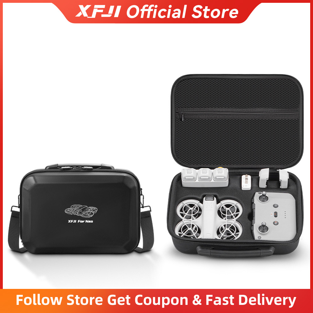 Drone Hard Shell Case - حقيبة حمل XFJI متوافقة مع DJI