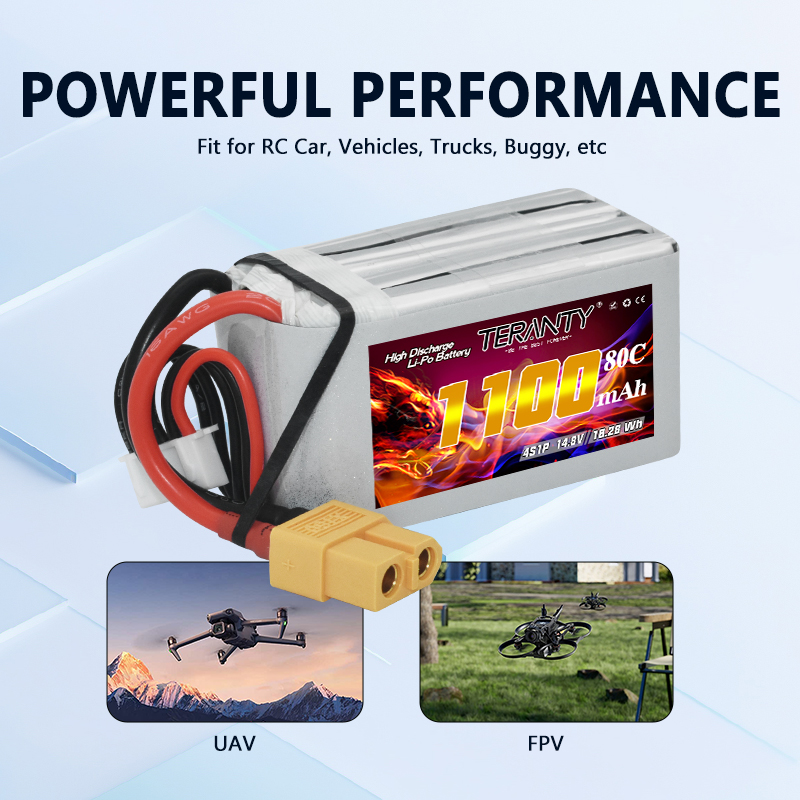 بطارية ليثيوم بوليمر TERANTY 4 - مراجعة Drone Power Bank وسعره