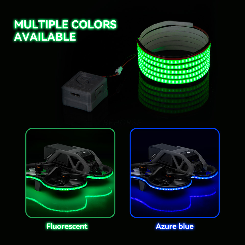 RC LED Light Strips for DJI Av - مراجعة Drone Beacon Light وسعره