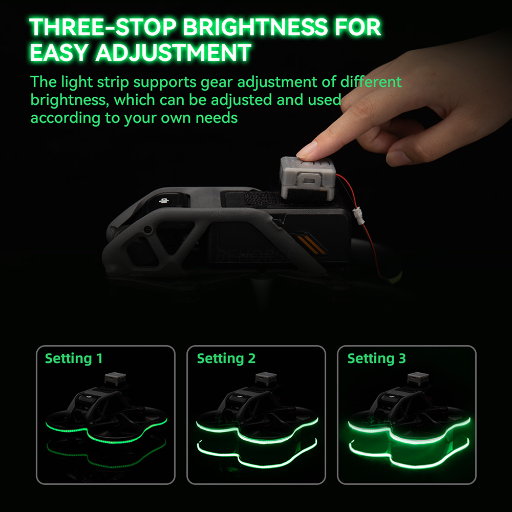 RC LED Light Strips for DJI Av - مراجعة Drone Beacon Light وسعره