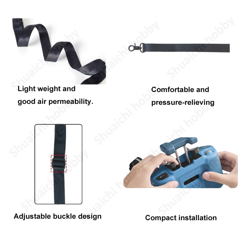 حزام رقبة قابل للتعديل مع حامل - مراجعة Drone Neck Strap وسعره